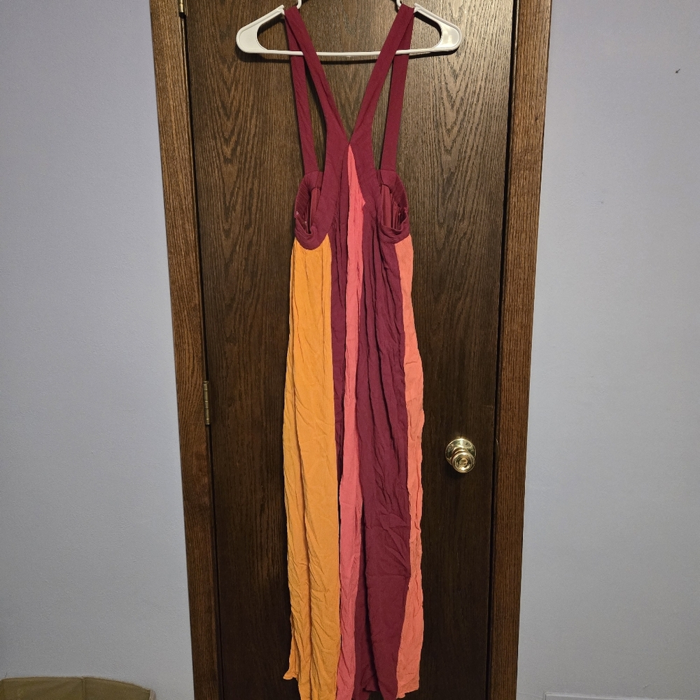 Lane Bryant Colorblock Maxi Dress - Picture 4 of 4